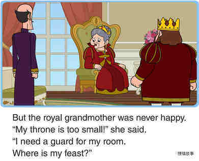 The Royal Grandmother Comes绘本故事第4页
