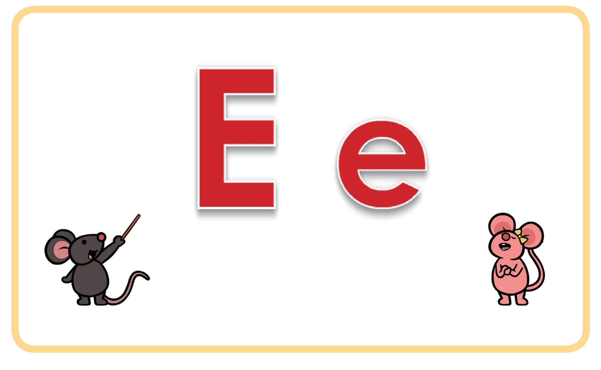 Letter Ee绘本故事第2页