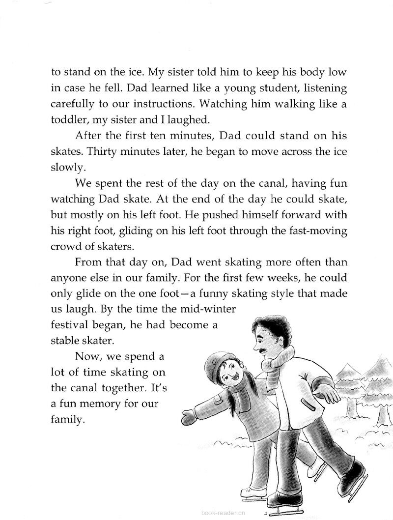 Skating on the Canal绘本故事第4页