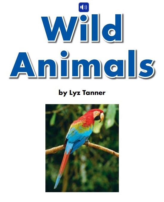 Wild animals绘本故事第2页