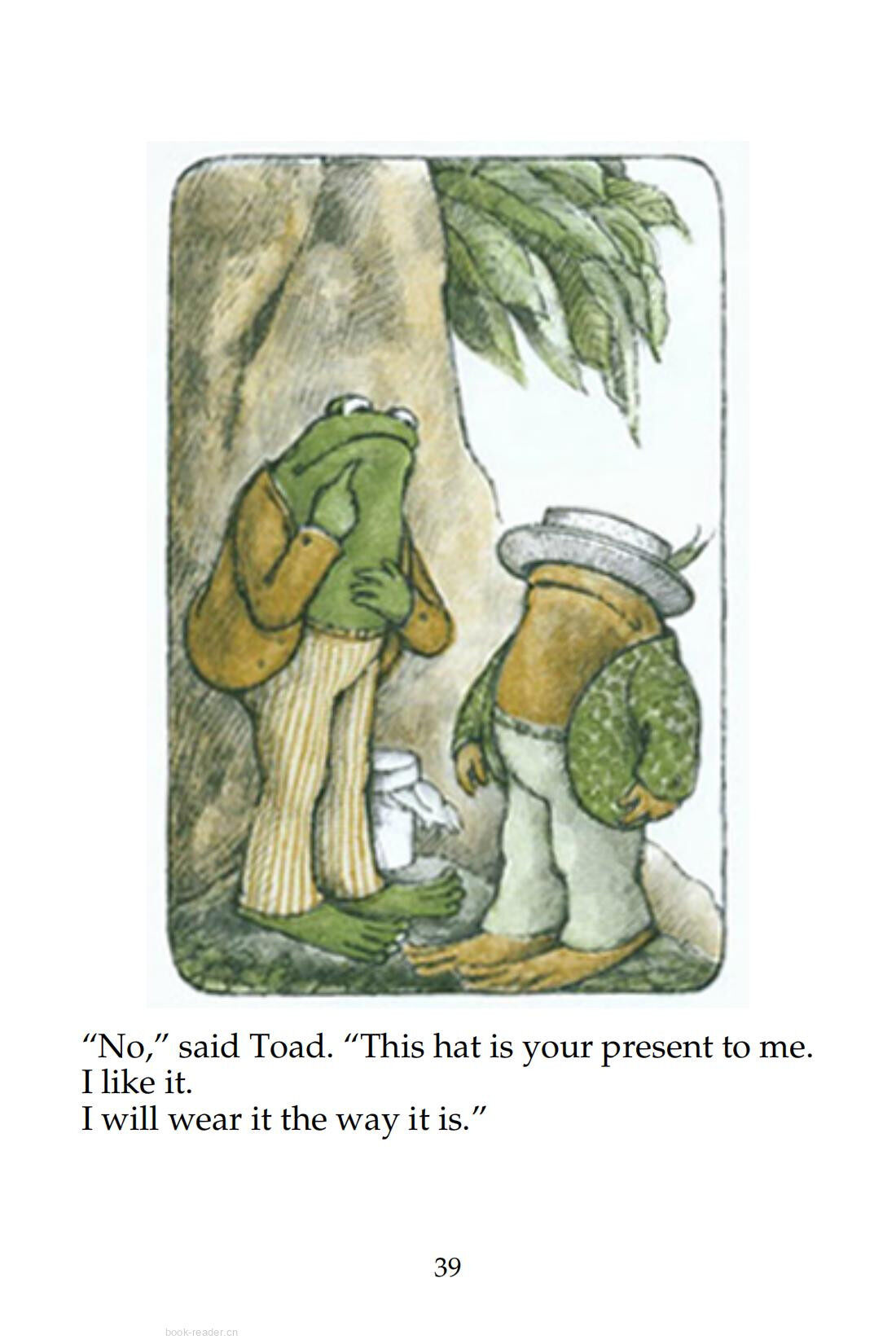 4-04 The Hat绘本故事第4页