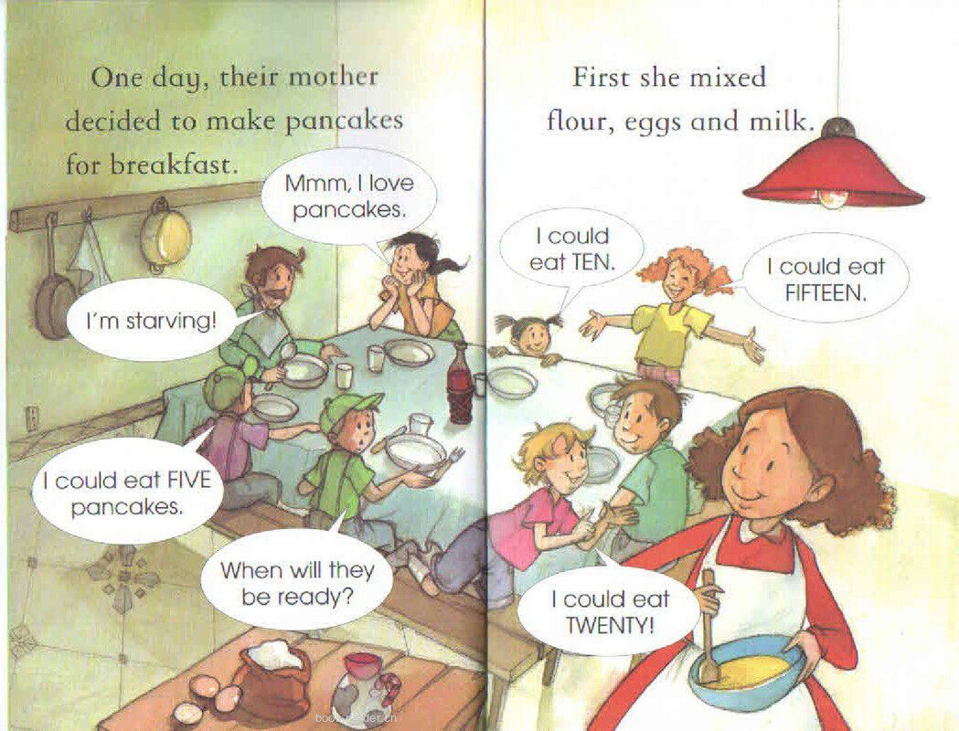 The Runaway Pancake绘本故事第4页