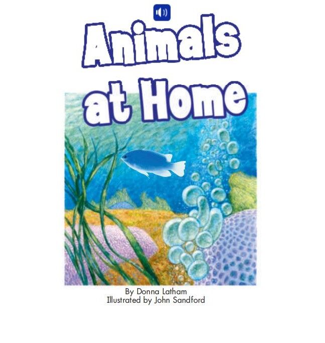 Animals at Home绘本故事第2页