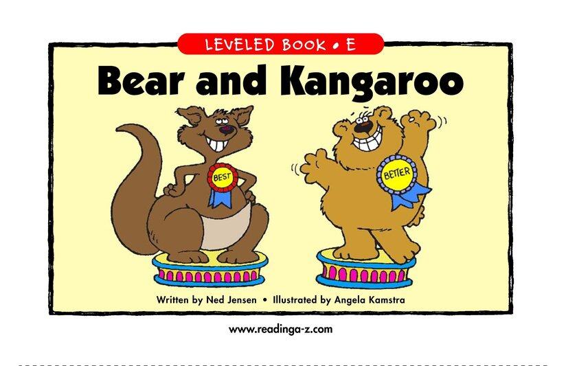 Bear and Kangaroo绘本故事第2页