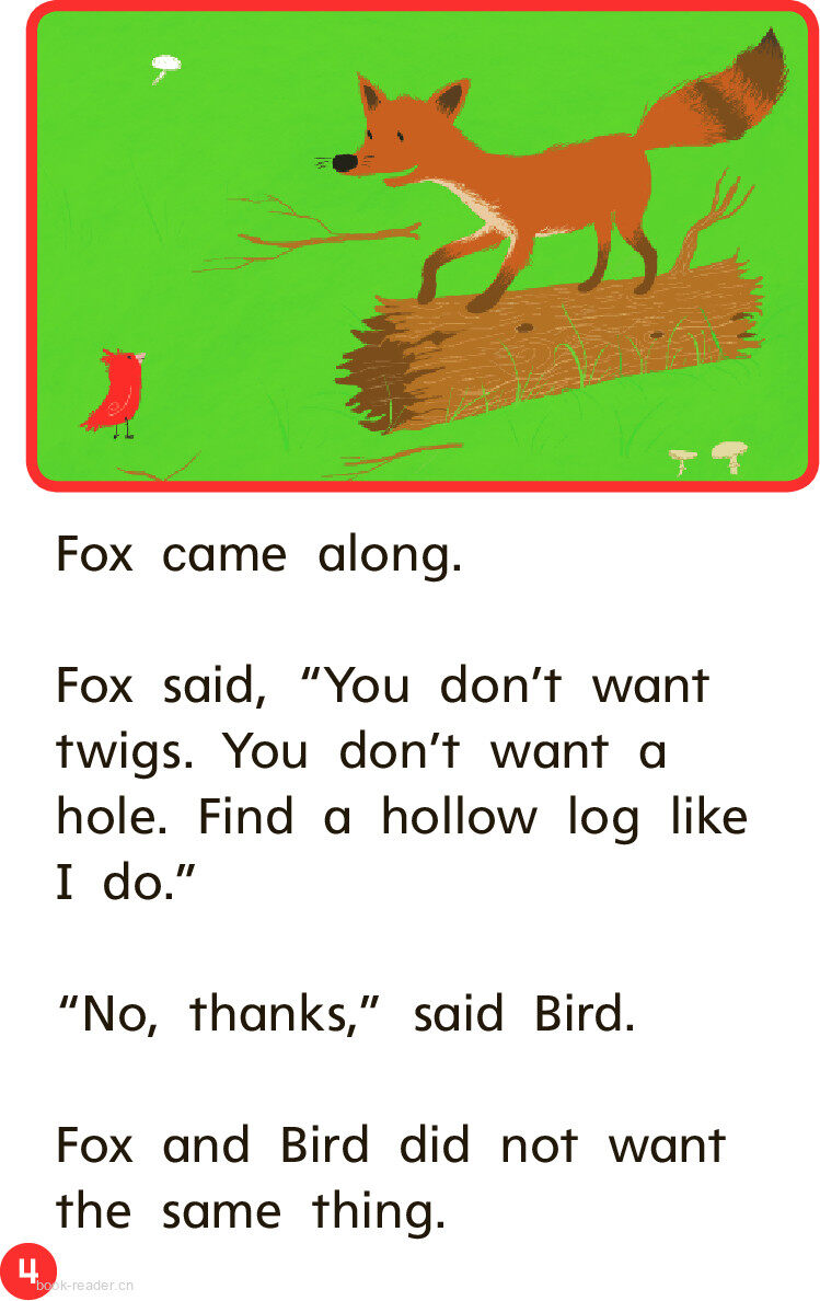 GK Beyond U07W3 Bird's New Home绘本故事第5页