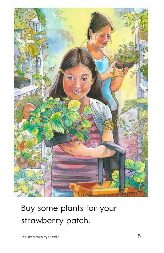 The First Strawberry绘本故事第5页