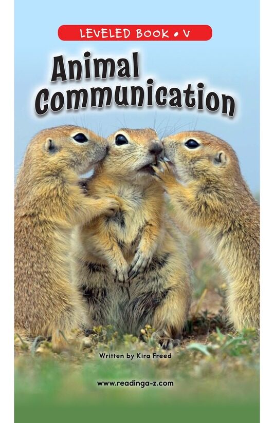 Animal Communication绘本故事第2页