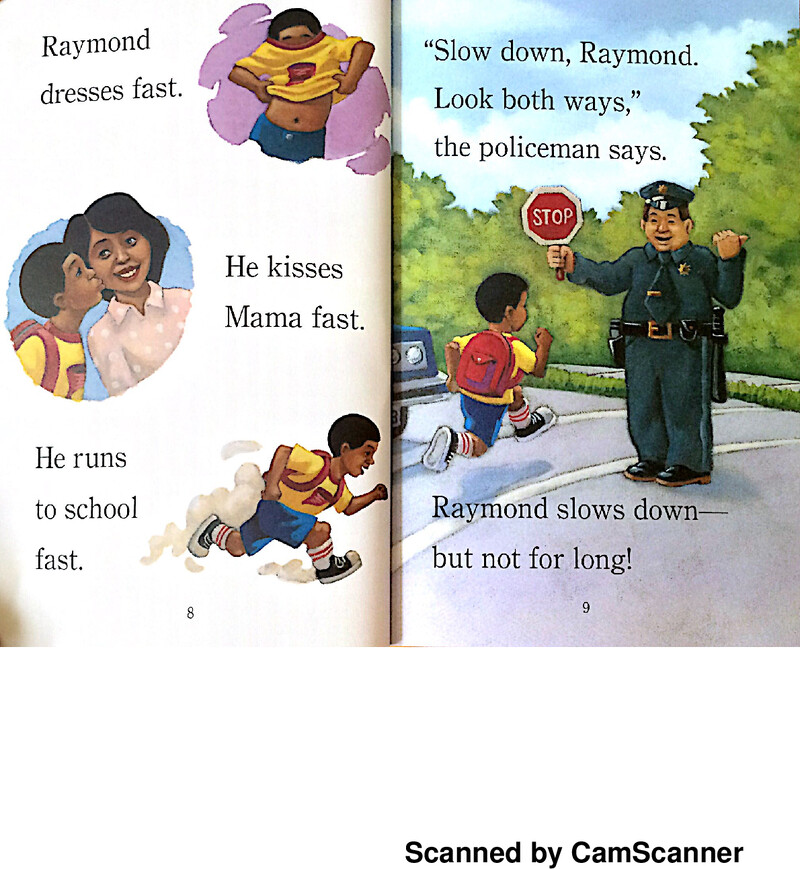 Ready? Set. Raymond绘本故事第5页