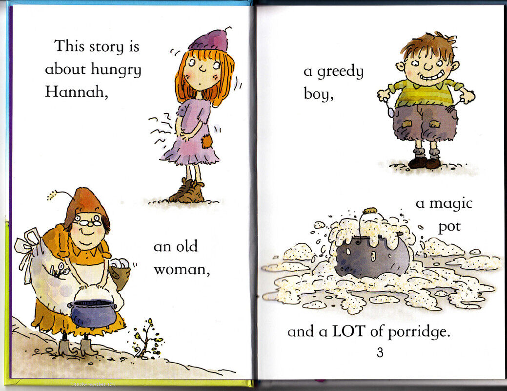 The Magic Porridge Pot绘本故事第3页