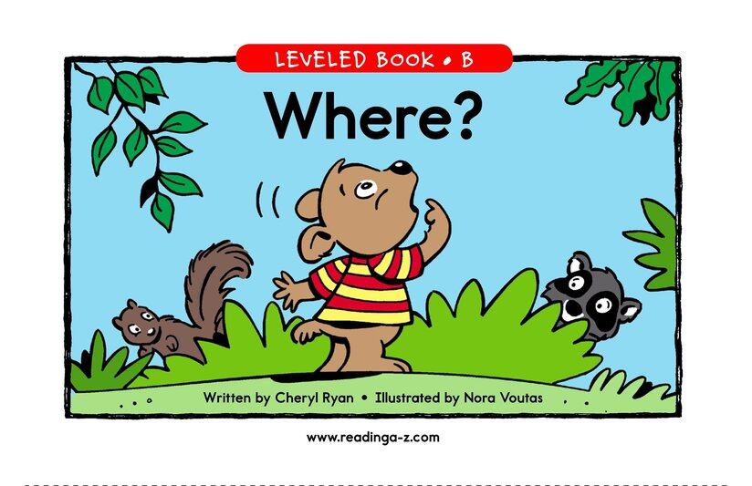 Where绘本故事第2页