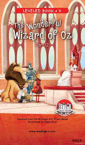 The Wonderful Wizard of Oz (Part 12)