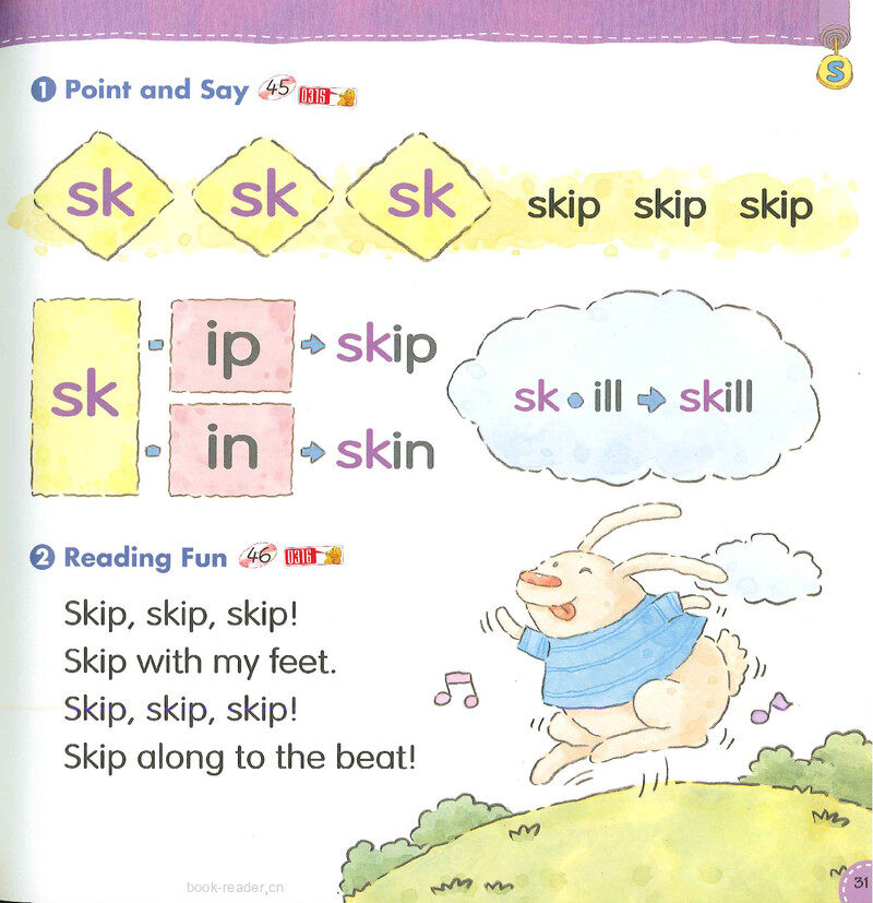 4 's' Blends绘本故事第4页