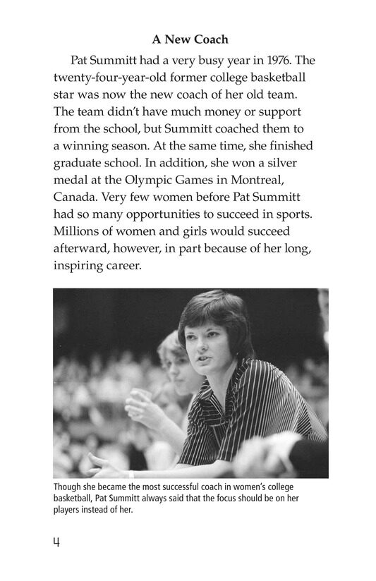 Pat Summitt Coaching Legend绘本故事第3页