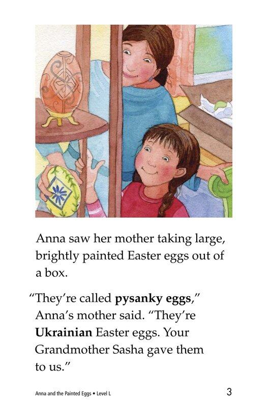 Anna and the Painted Eggs绘本故事第3页