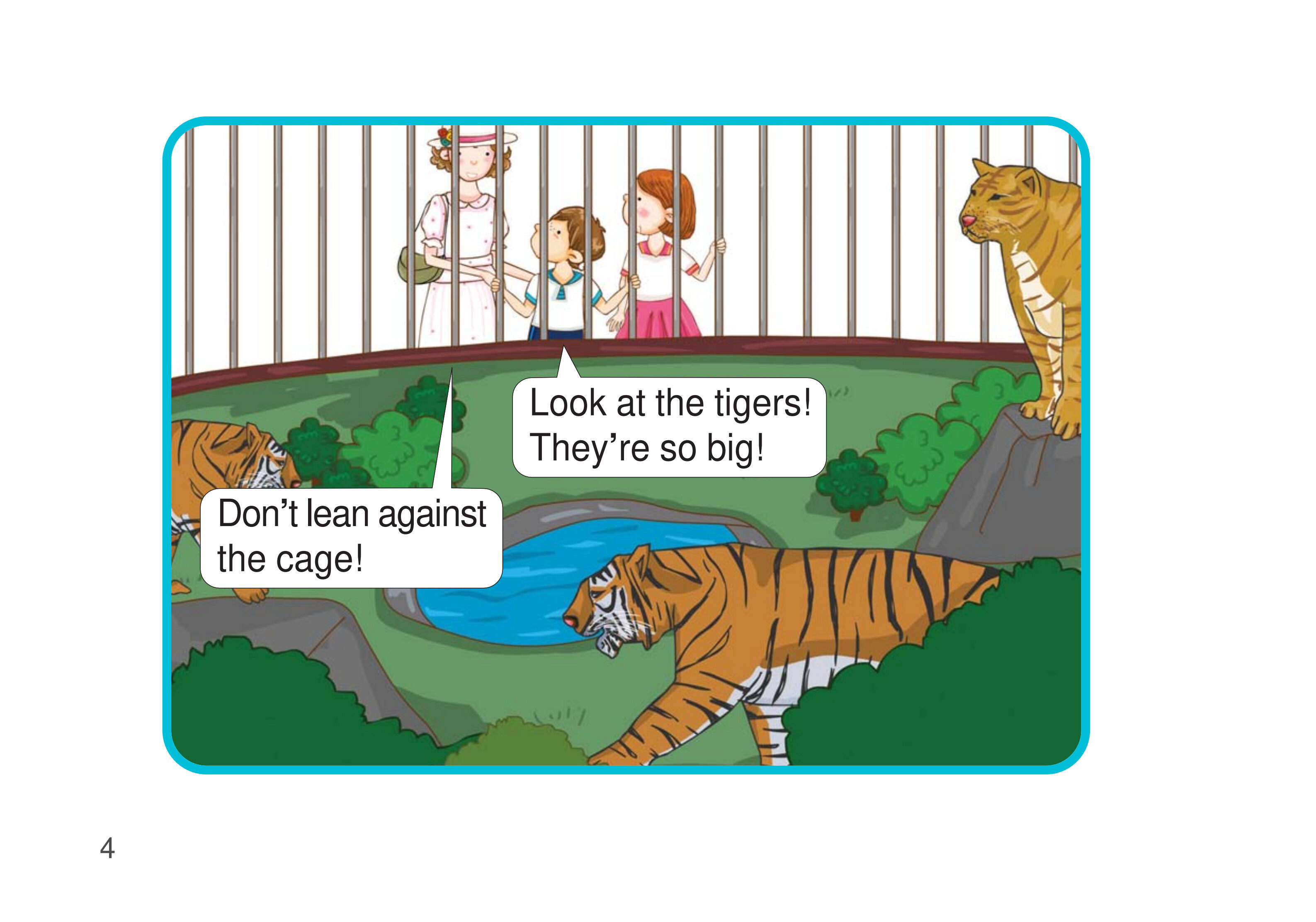 Visiting the Zoo绘本故事第5页