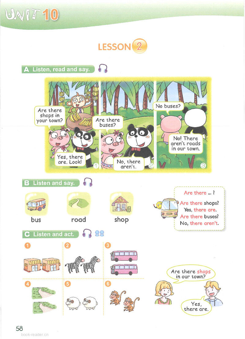 10 What pretty flowers!绘本故事第4页