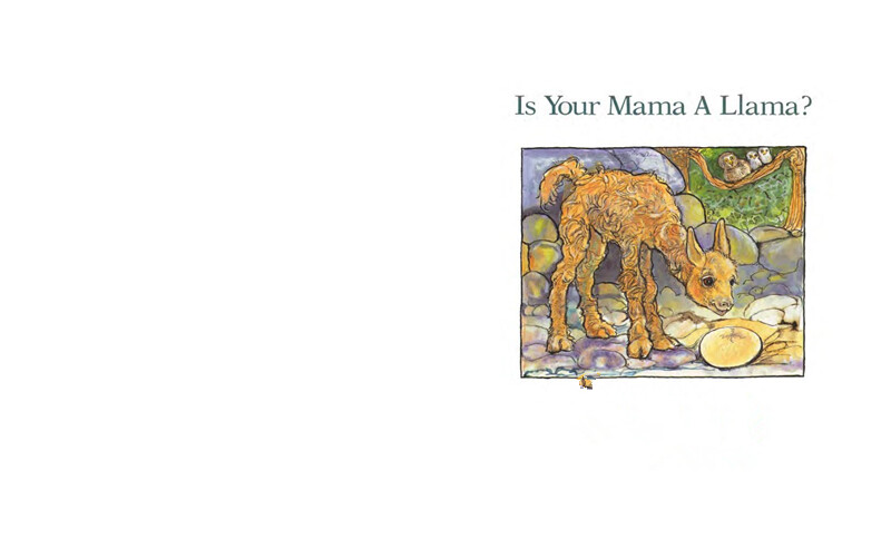 Is Your Mama a Llama绘本故事第3页
