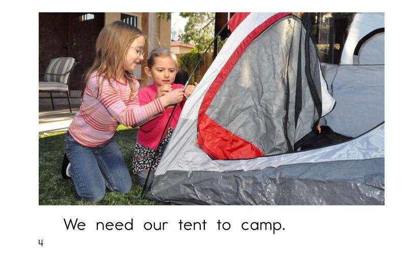 Backyard Camping绘本故事第4页