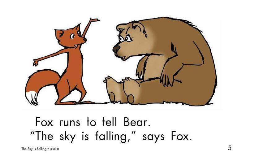 The Sky Is Falling绘本故事第5页