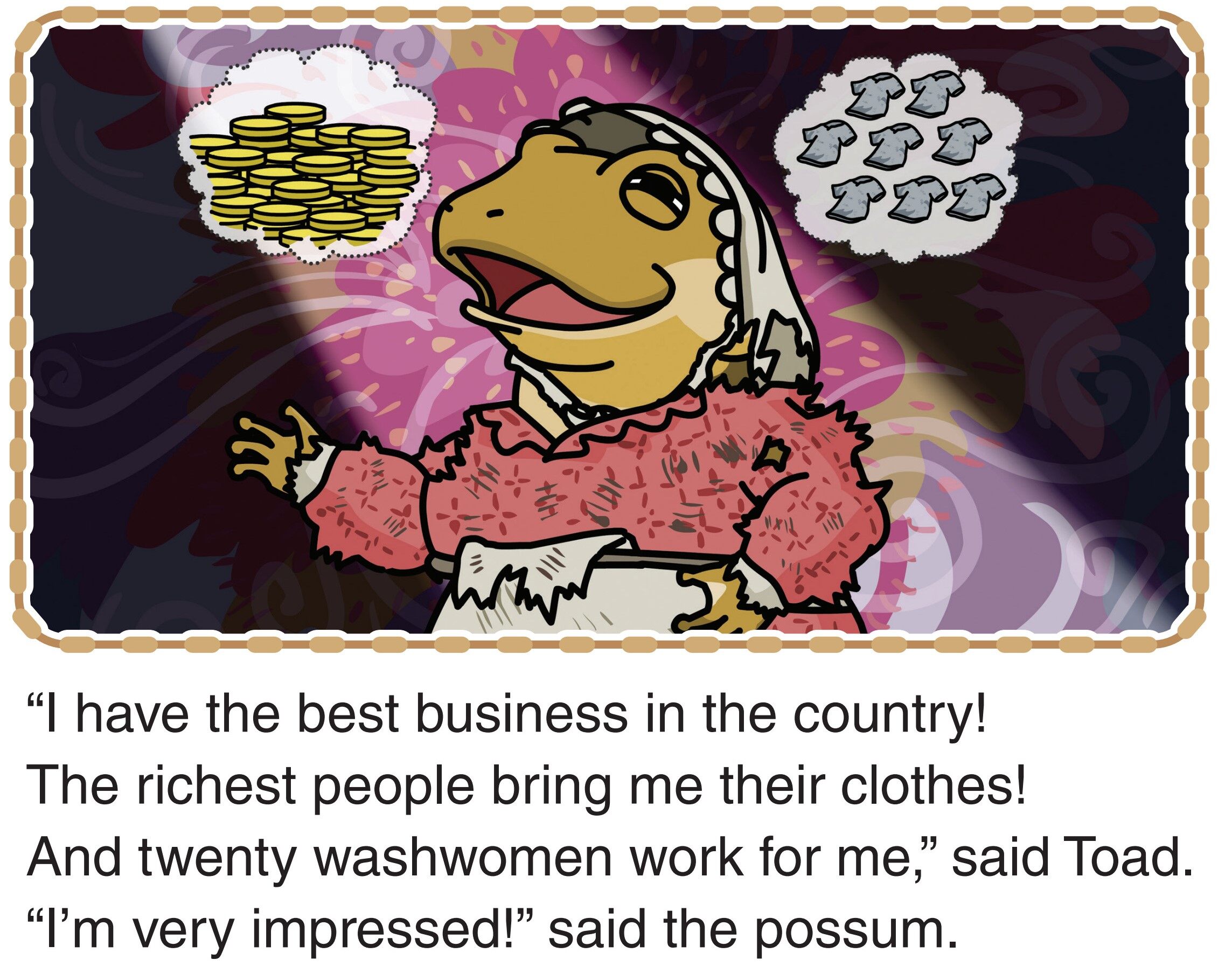 Possum’s Boat绘本故事第5页