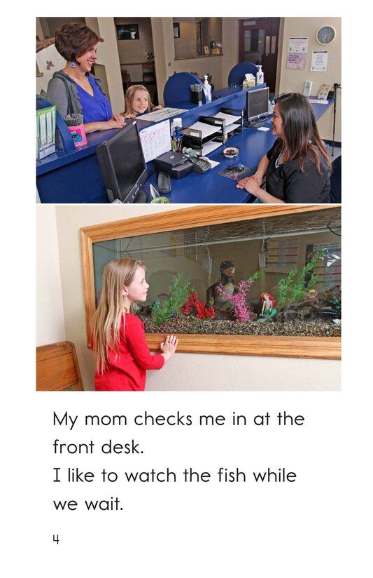 Going to the Doctor绘本故事第4页