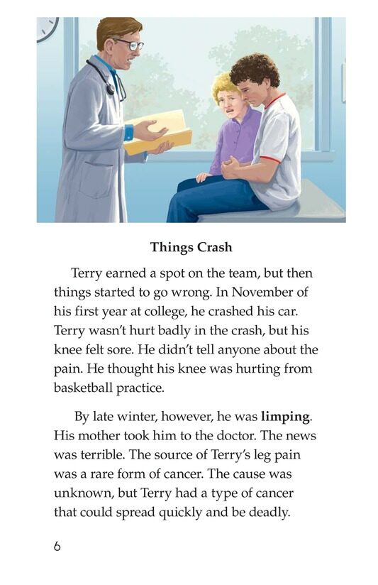 The Terry Fox Story绘本故事第5页