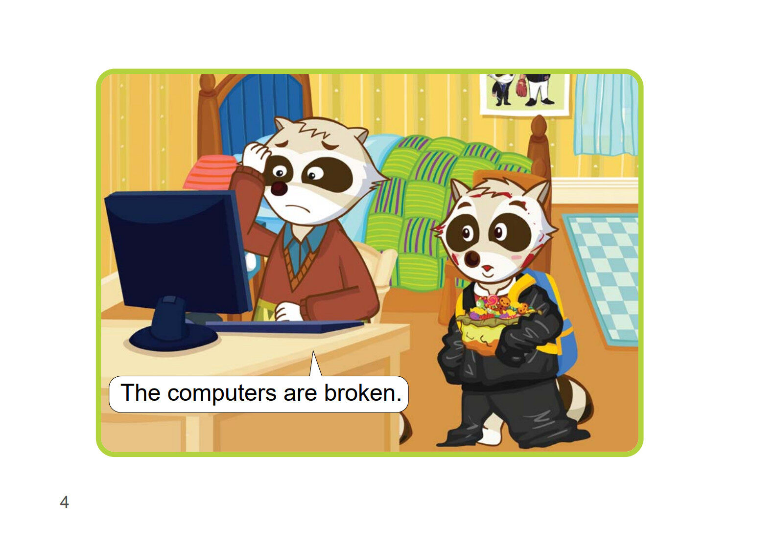 Computer Breakdown绘本故事第4页