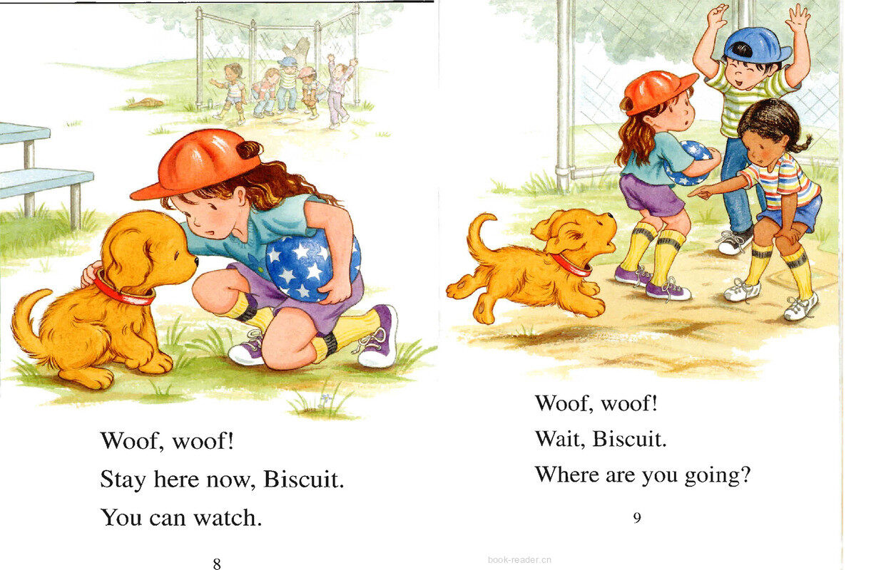 Biscuit Plays Ball绘本故事第4页