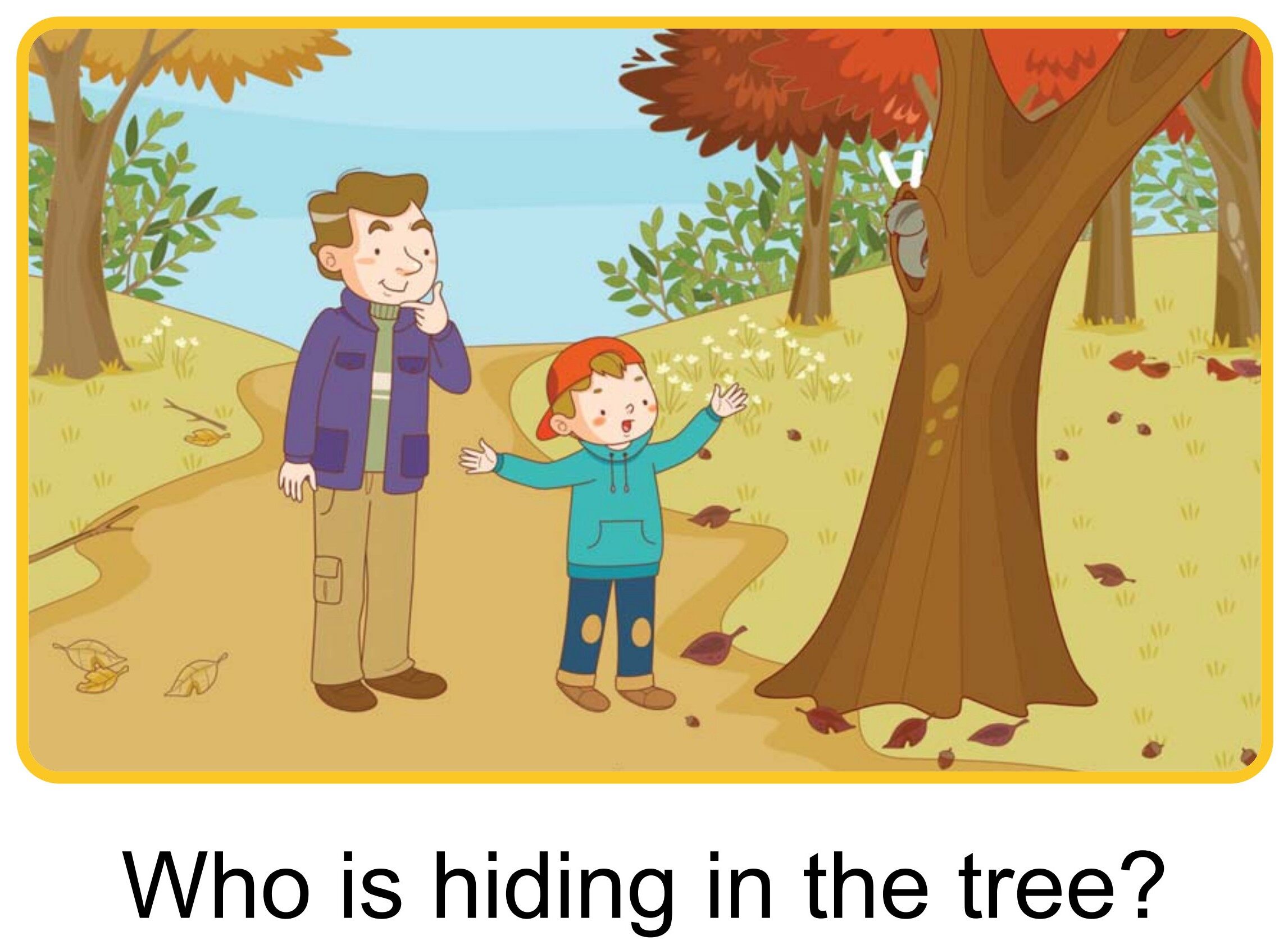 Who Is It?绘本故事第4页