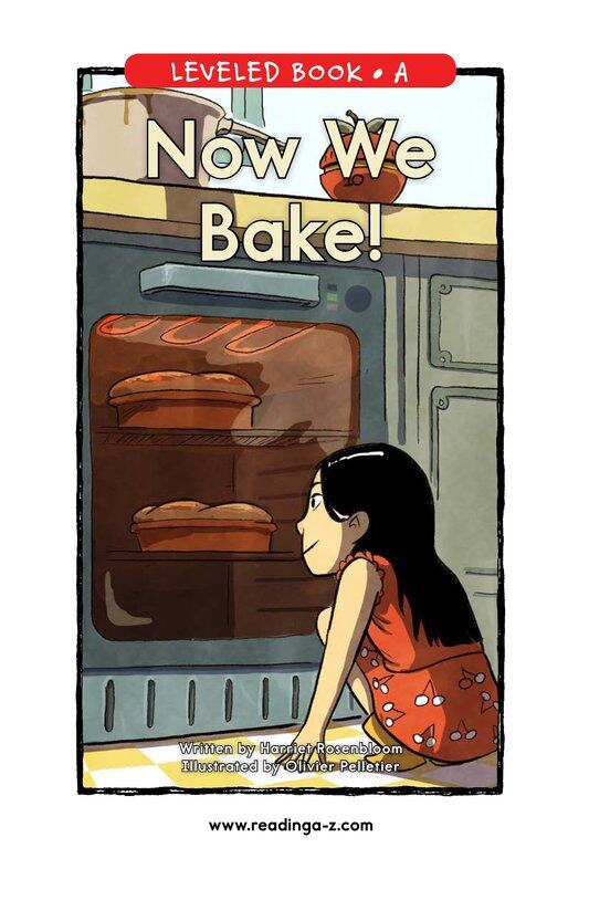 Now We Bake绘本故事第2页