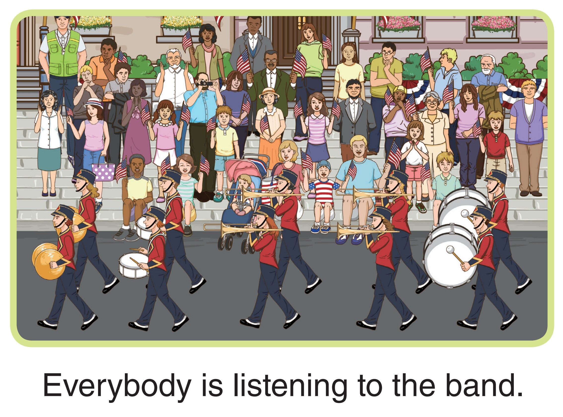 The Fourth of July绘本故事第5页