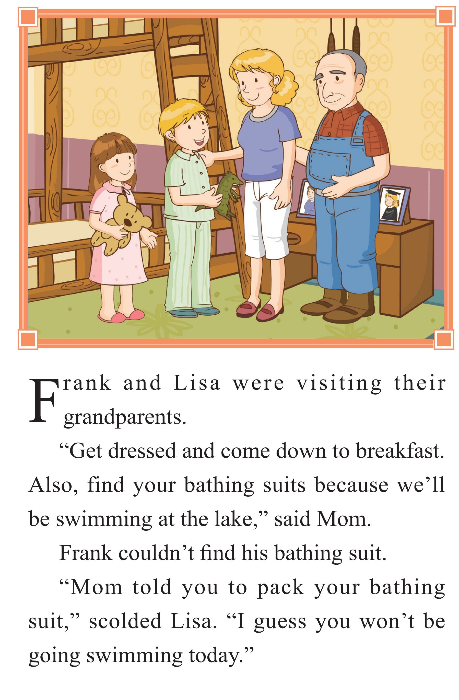 Lisa’s Loose Tooth绘本故事第2页