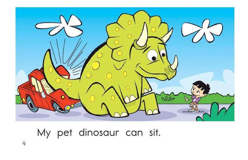 My Pet Dinosaur绘本故事第4页