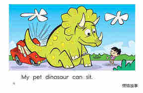 My Pet Dinosaur绘本故事第4页