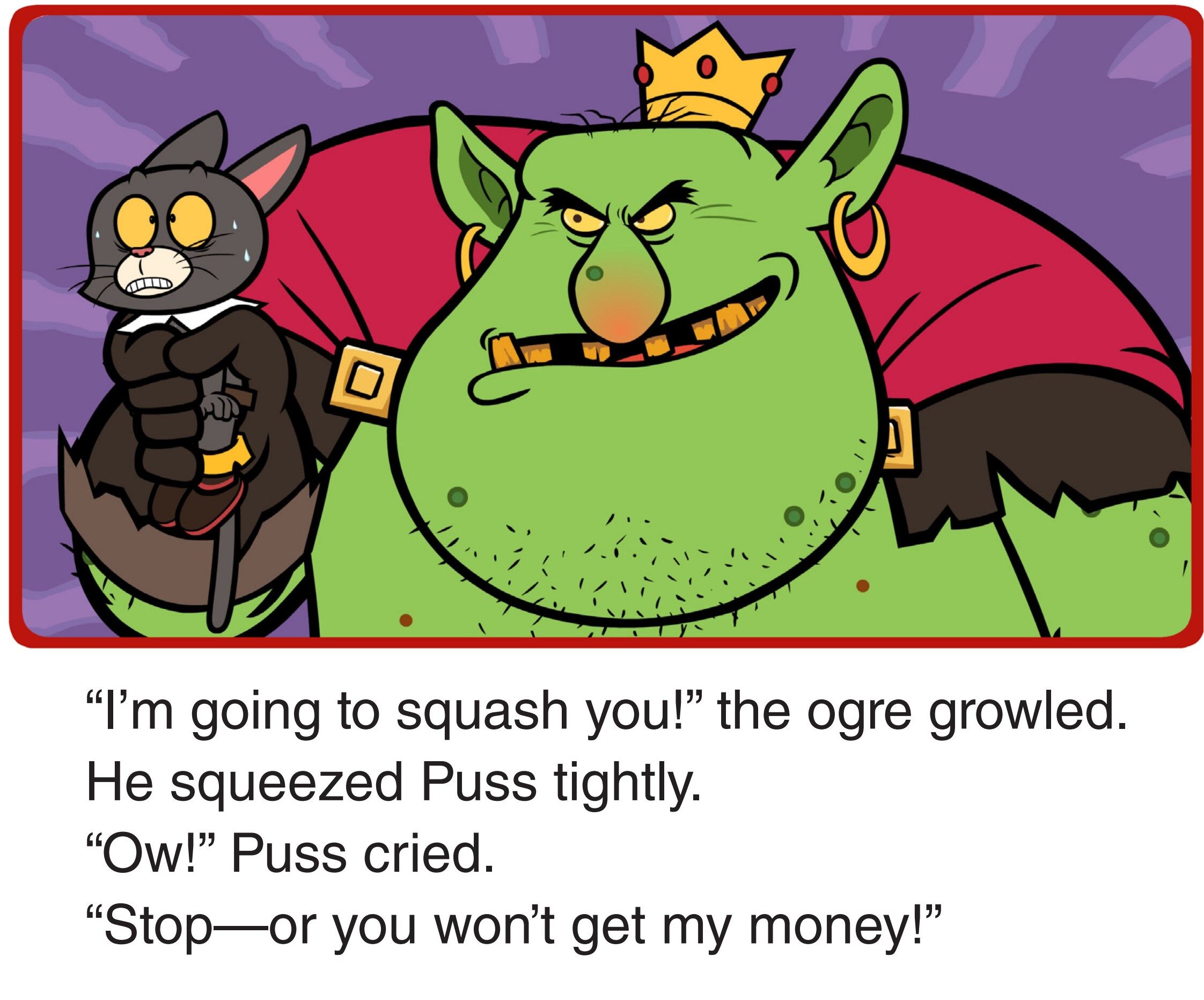 Tricking an ogre绘本故事第3页