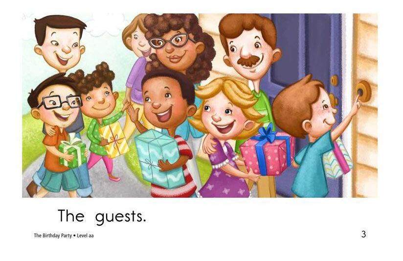 The Birthday Party绘本故事第3页