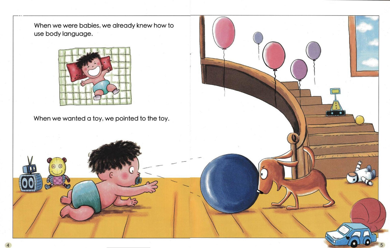 Body language绘本故事第4页