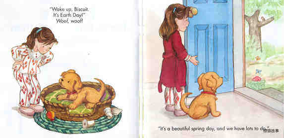 Biscuit's Earth Day Celebration绘本故事第3页