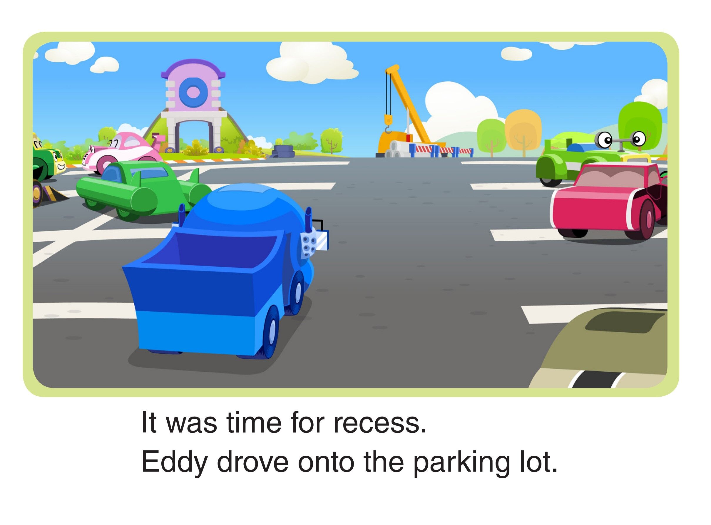 Recess Race绘本故事第2页