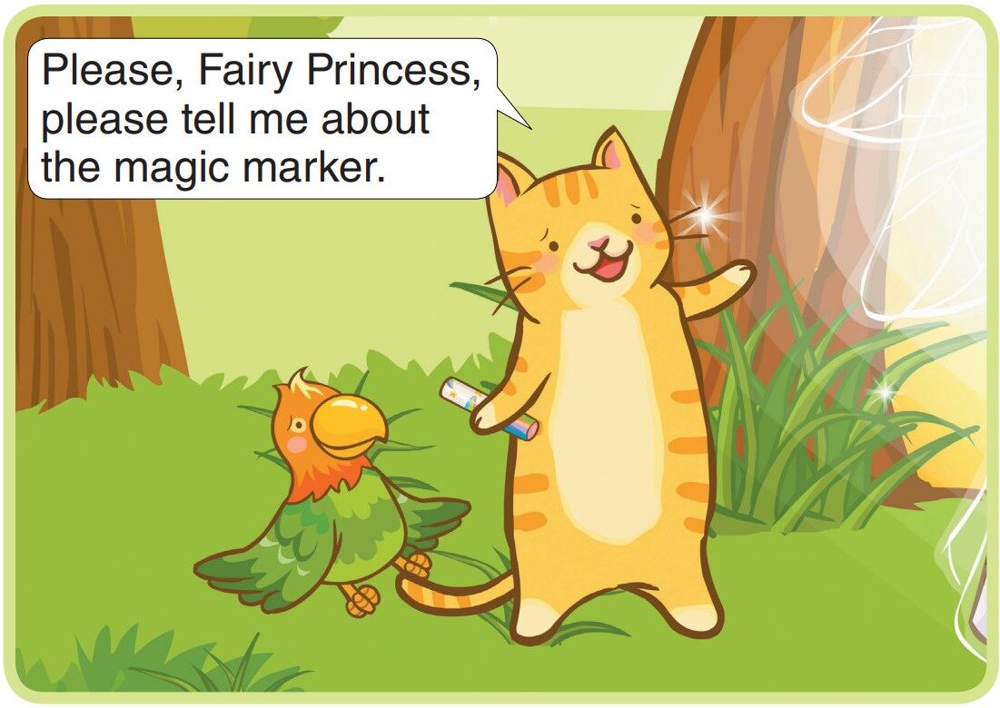 The Truth About the Magic Marker绘本故事第3页