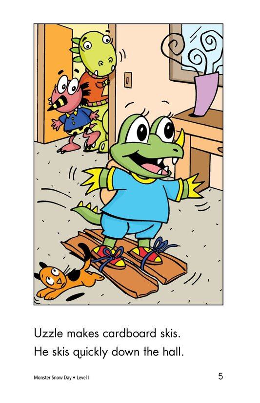 Monster Snow Day绘本故事第5页