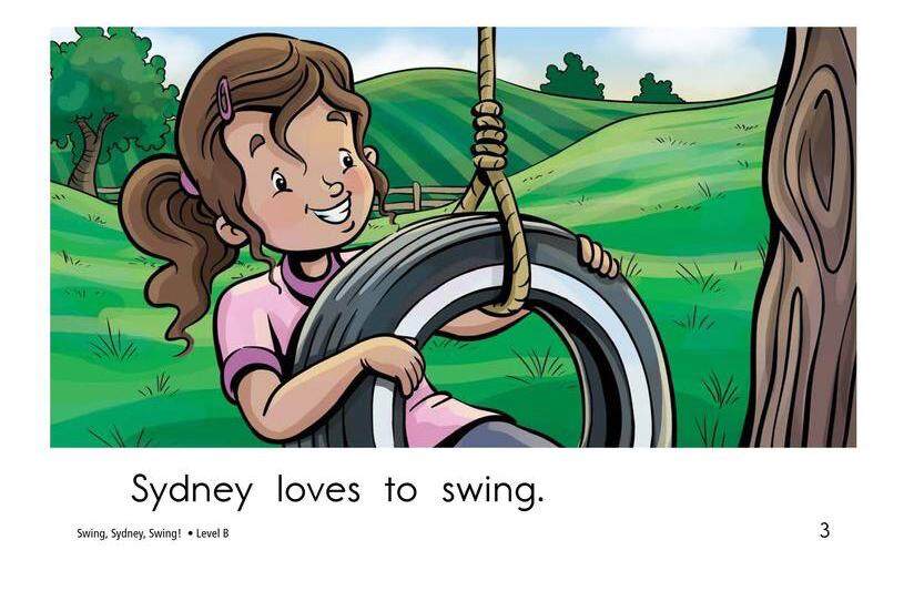 Swing,Sydney,Swing!绘本故事第3页
