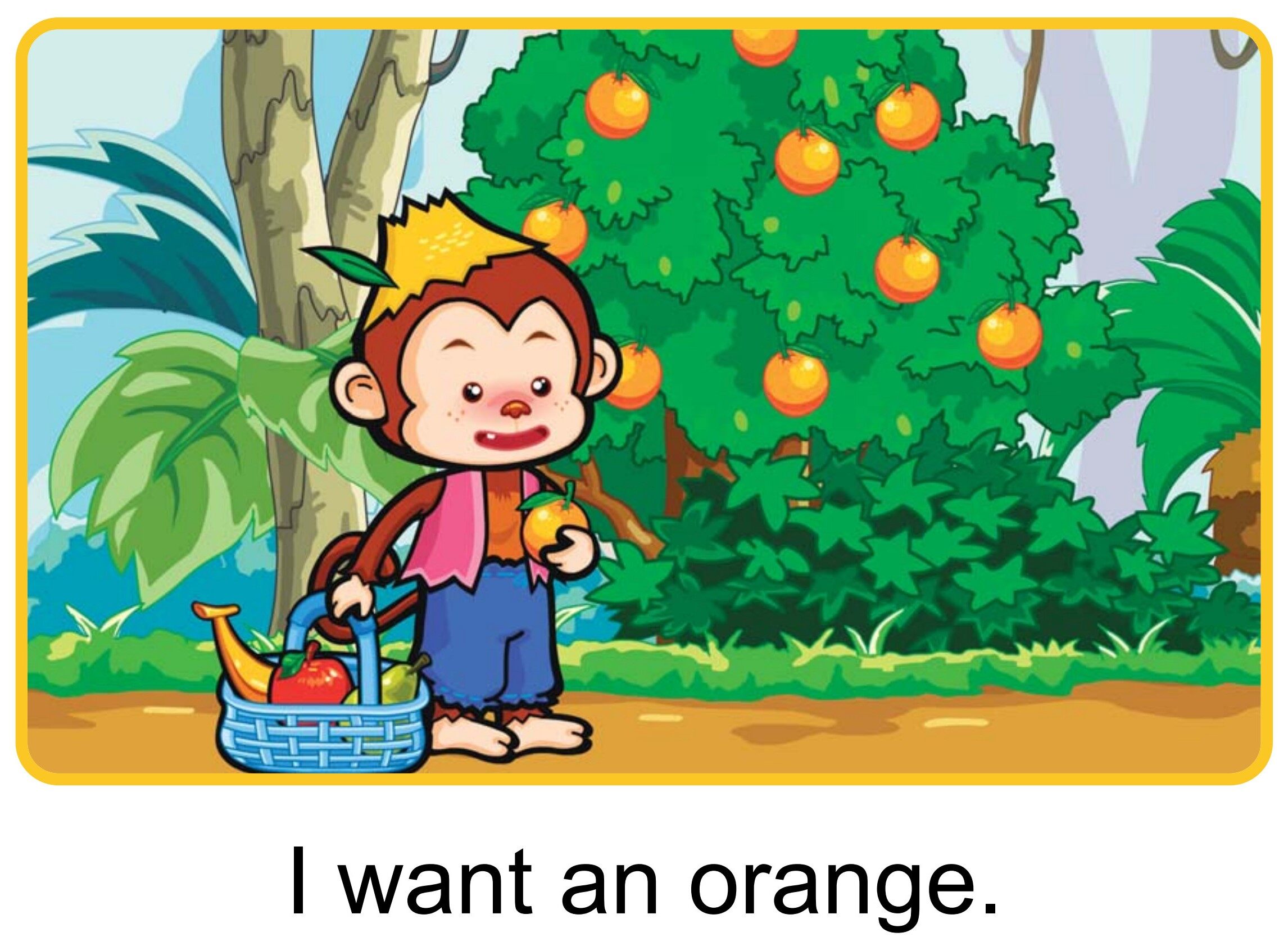 Greedy Monkey绘本故事第5页