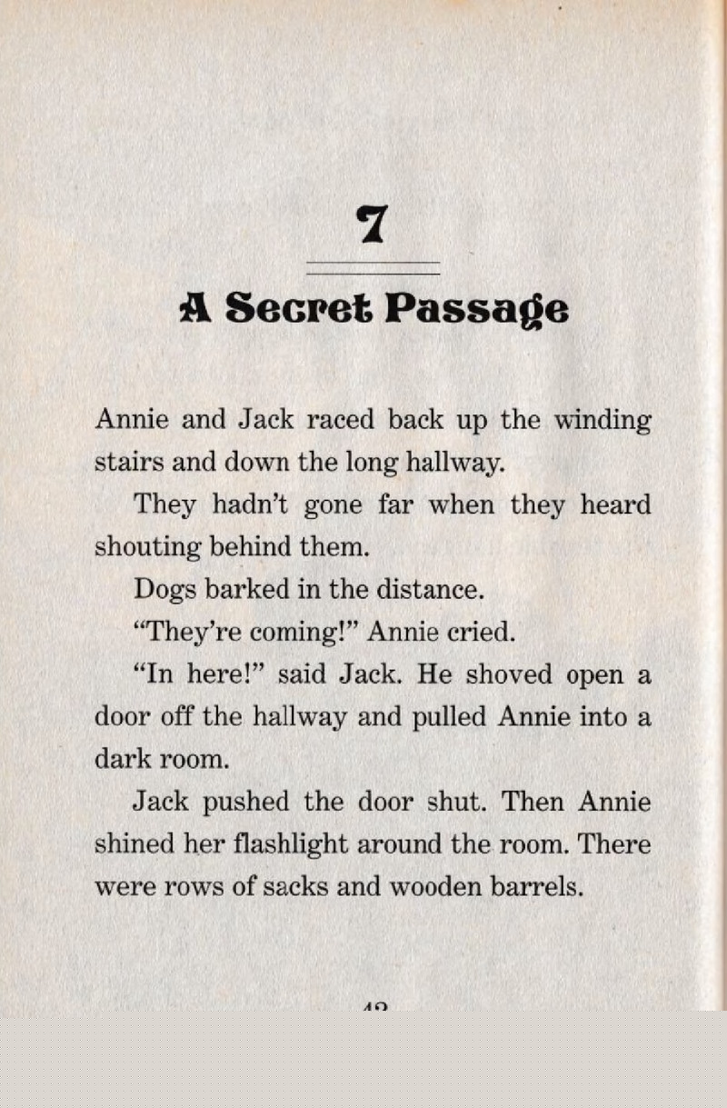 07 A Secret Passage绘本故事第2页