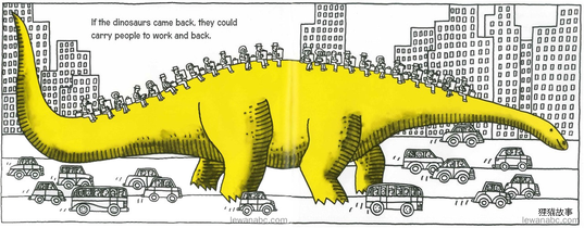 (47周)If the Dinosaurs Came Back绘本故事第4页