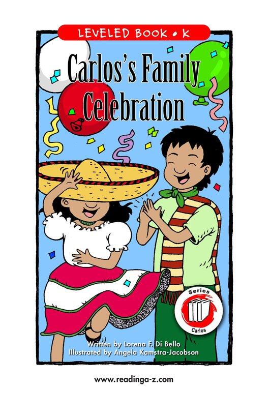 Carlos's Family Celebration绘本故事第2页