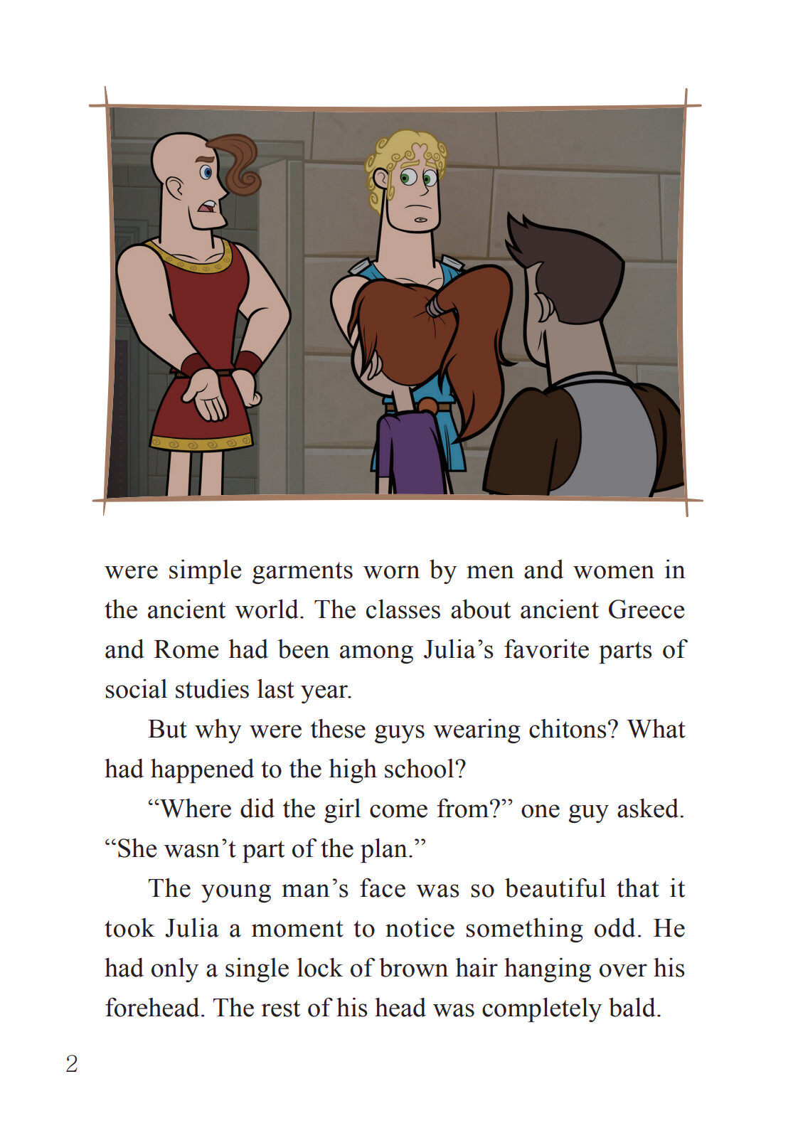 2_Passing Through绘本故事第3页