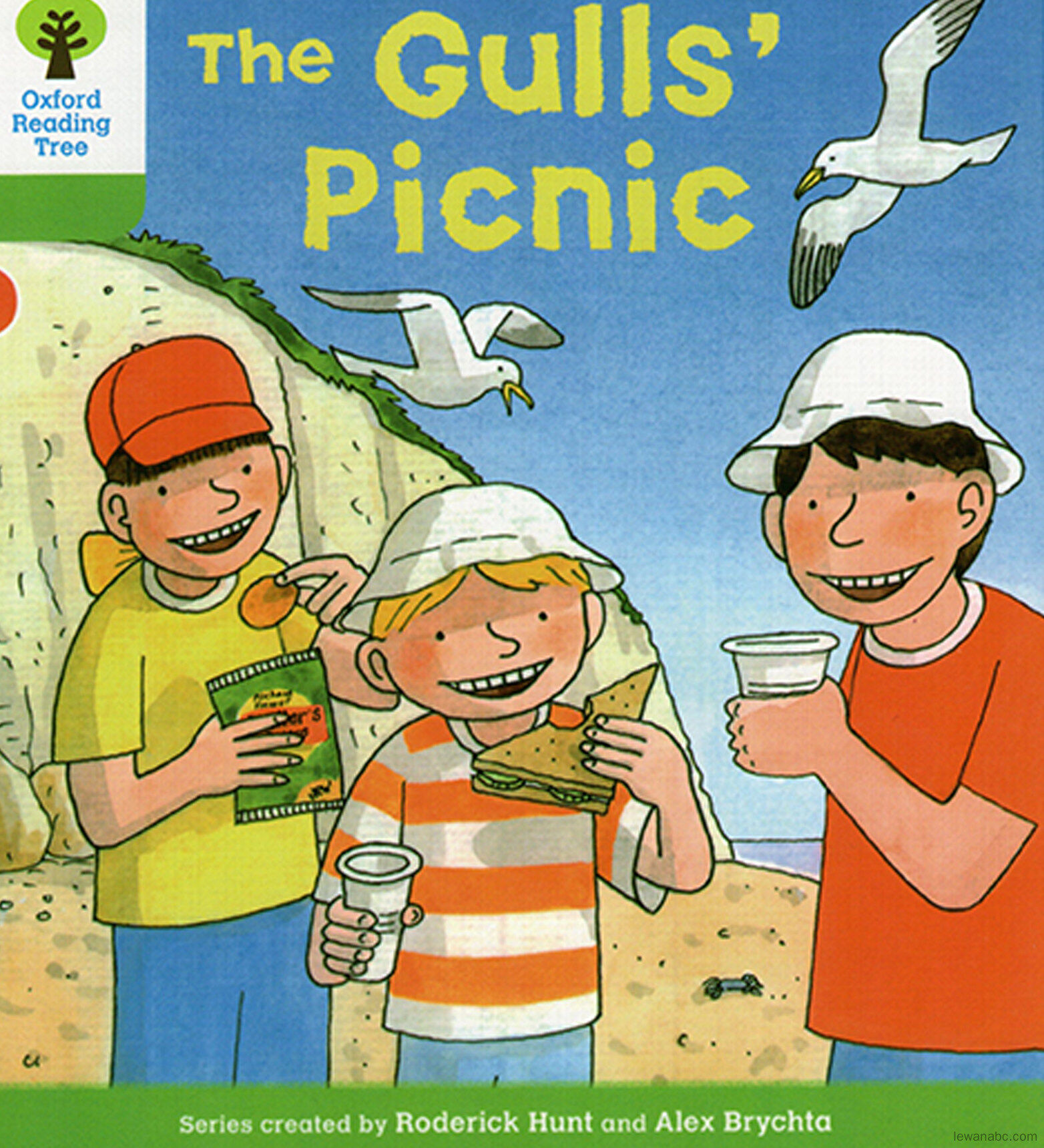 The Gull's Picnic绘本故事第2页