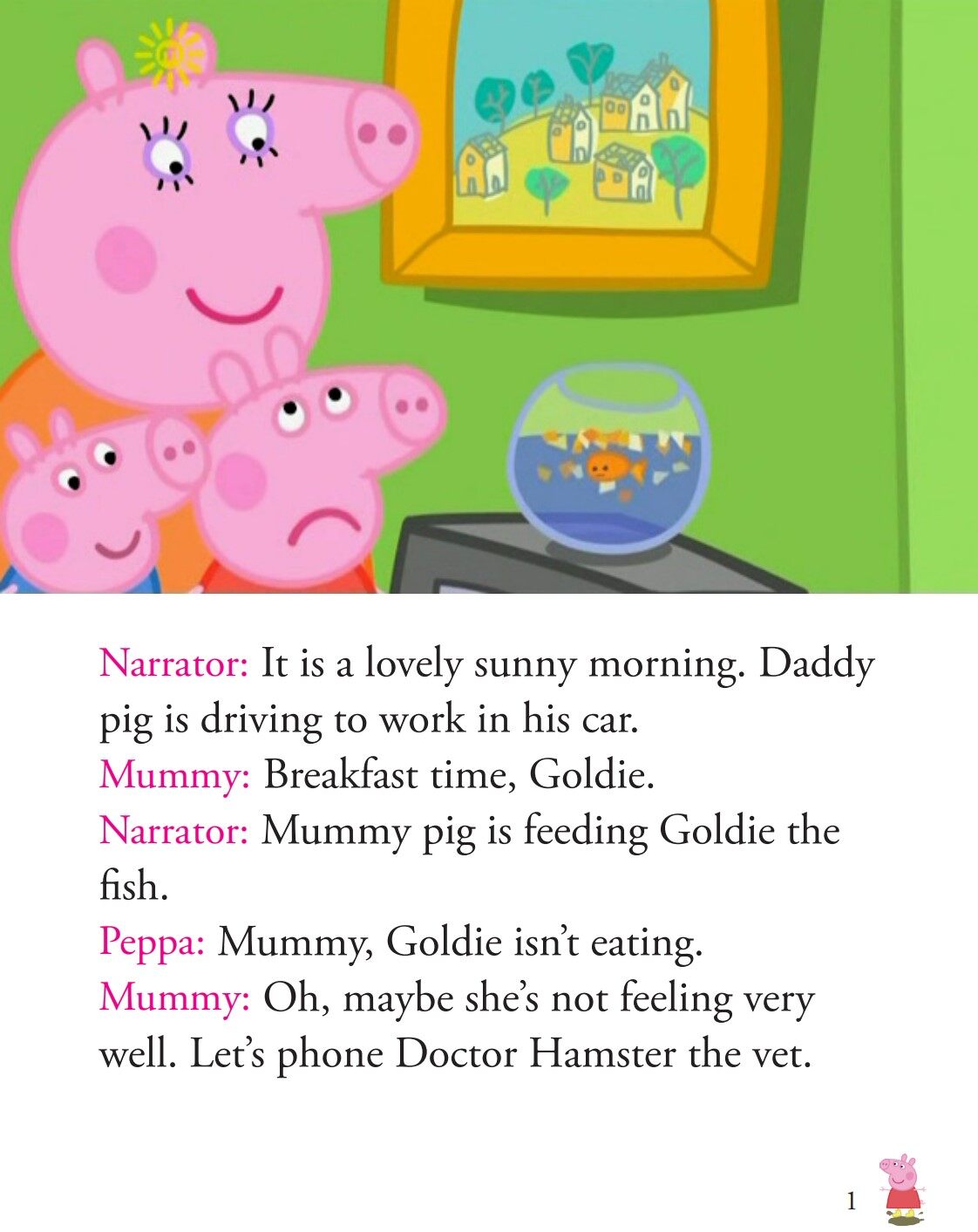 Godie the fish绘本故事第3页