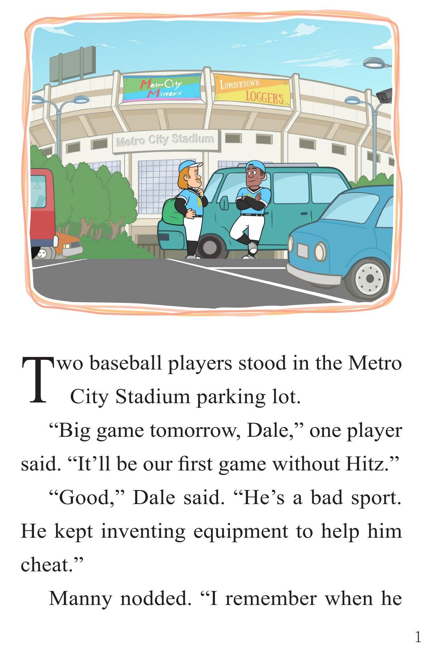 Bases Loaded绘本故事第3页